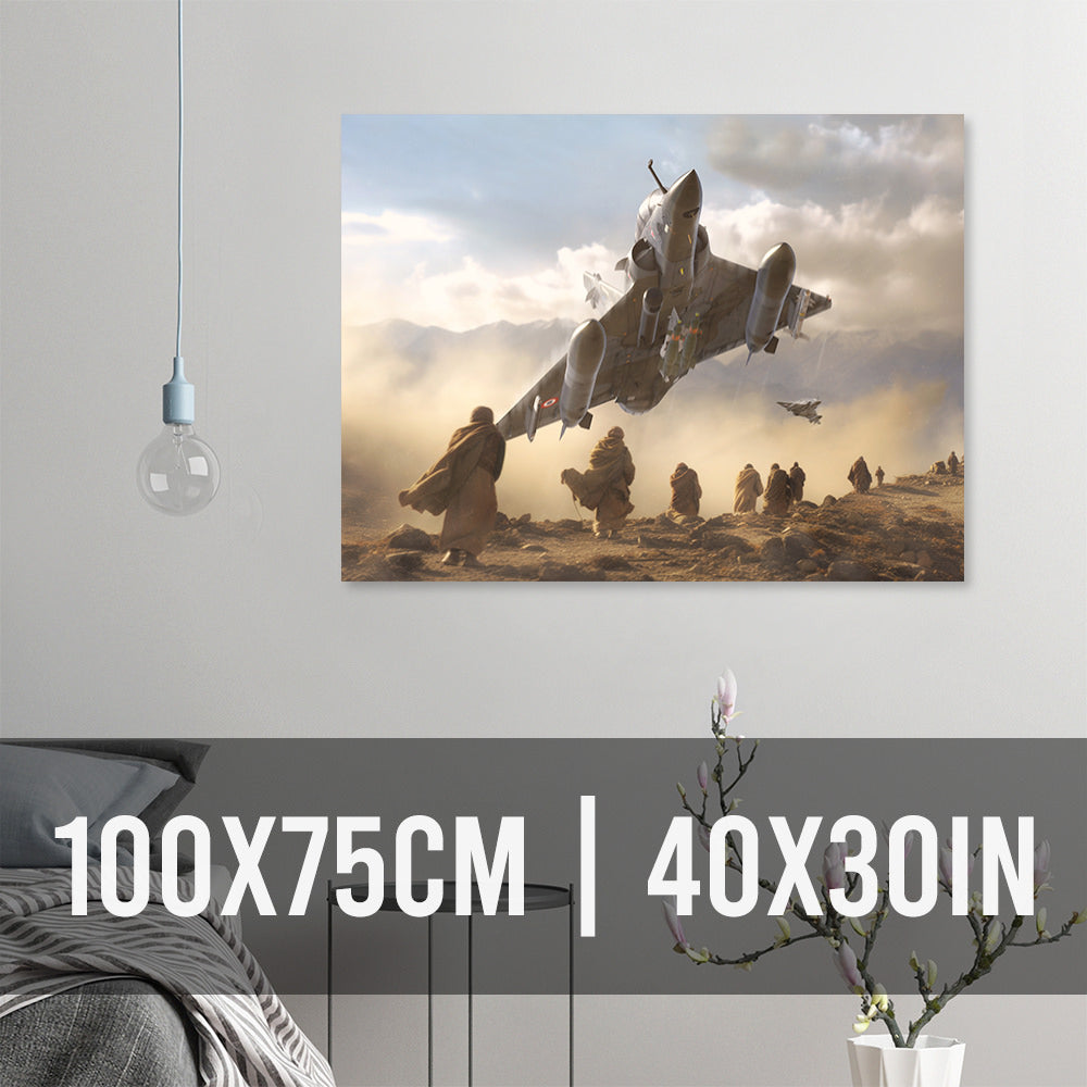 Mirage 2000D Show of Force Poster – Alpha Check Designs