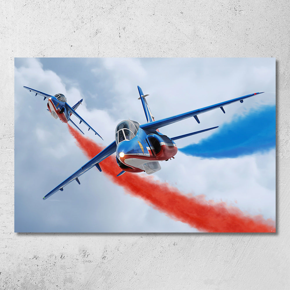 Copy of Alphajet E - Patrouille de France - Wide