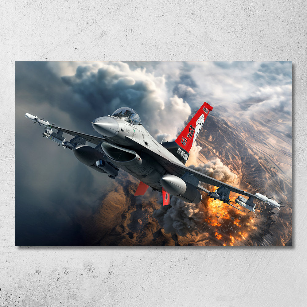F-16 77th FS Gamblers Poster