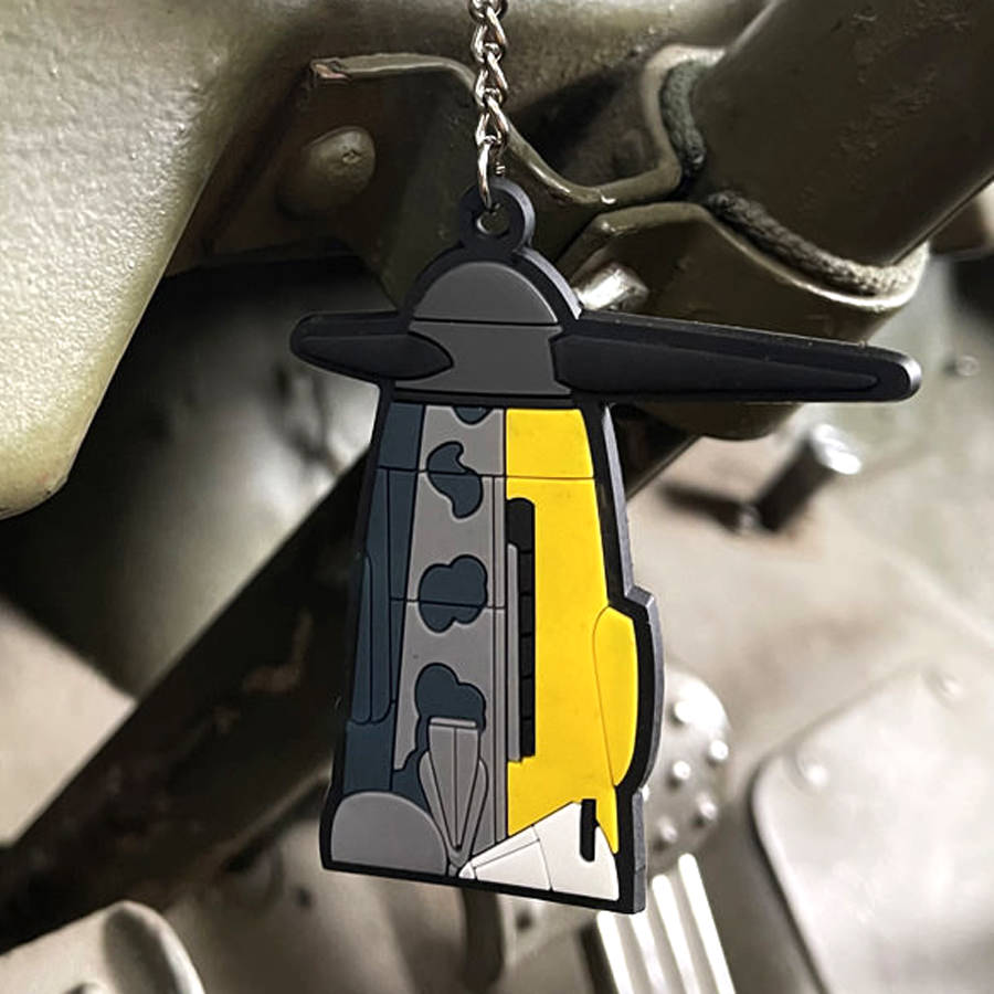 Messerschmitt BF-109 Warbird Keychain – Alpha Check Designs