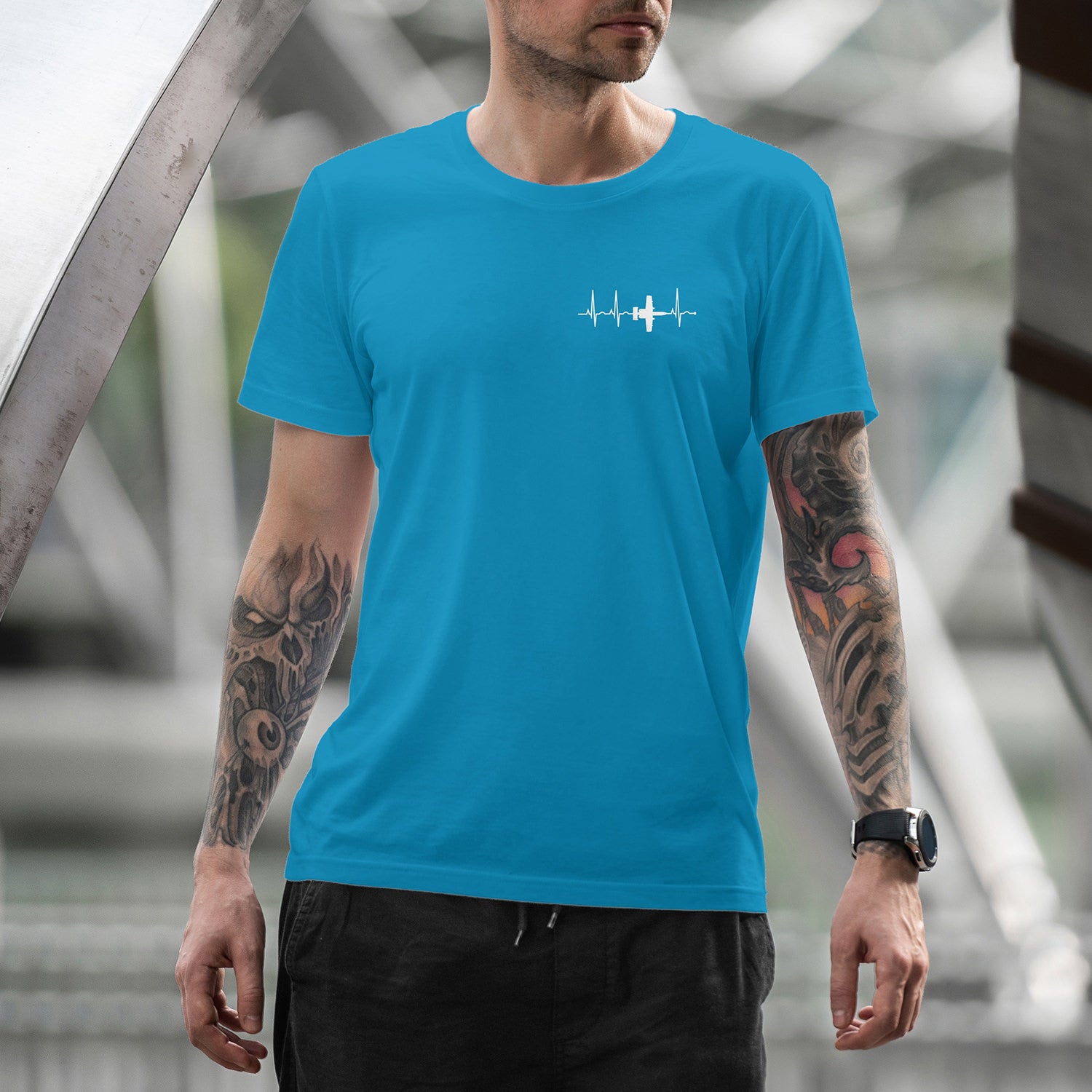 Alpha Check Designs A-10C II Warthog T-shirt | Heartbeat Collection – Alpha Check Designs