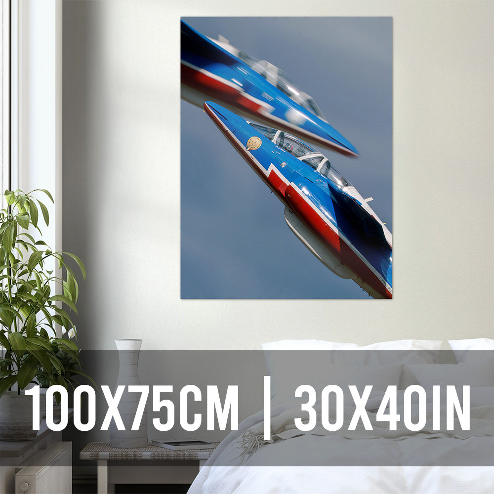 Alpha Check Designs Alphajets Patrouille De France Poster – Alpha Check Designs