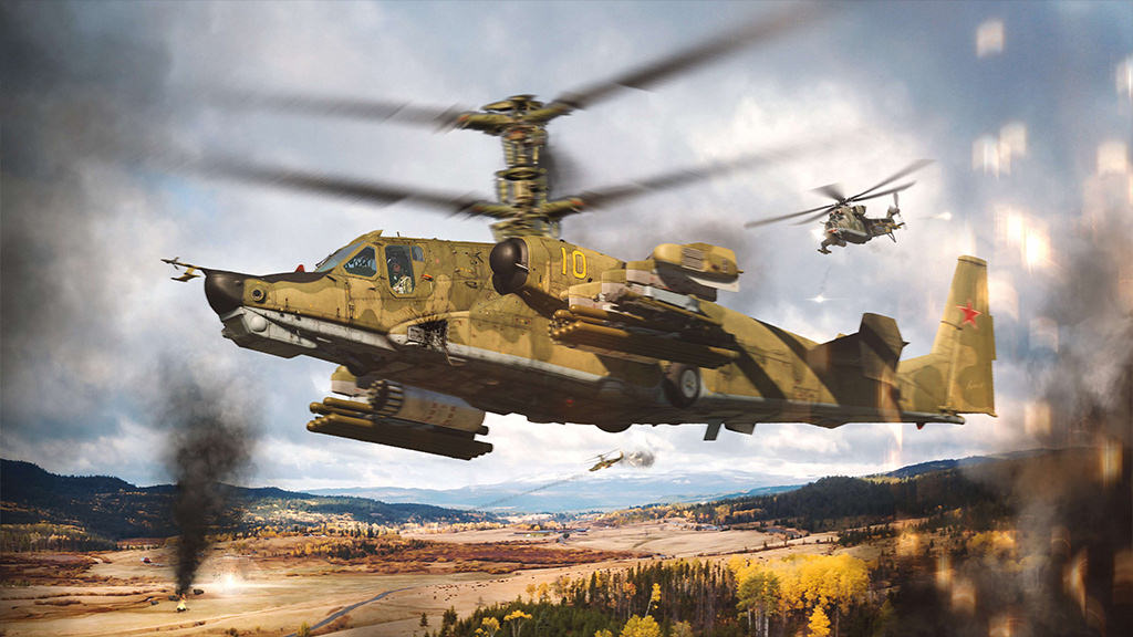 Alpha Check Designs Kamov KA-50 Hokum Helicopter Wallpaper – Alpha Check Designs