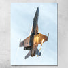 F/A-18 Hornet Popping Flares Poster