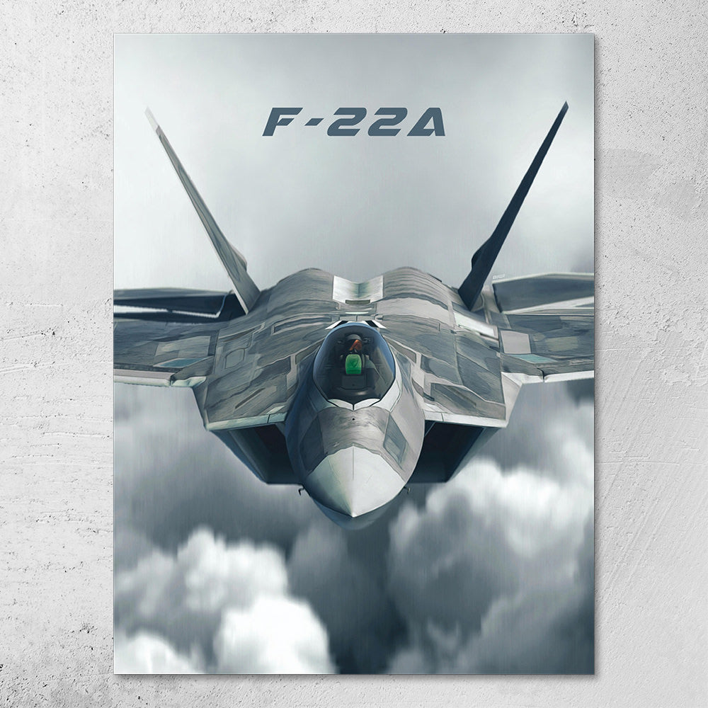 F-22 Raptor Poster – Alpha Check Designs