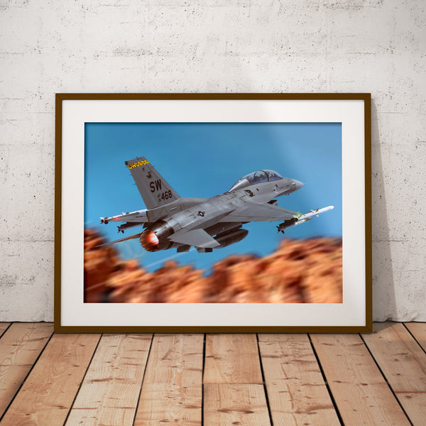 F-16D Viper 79th Fighter Squadron Poster