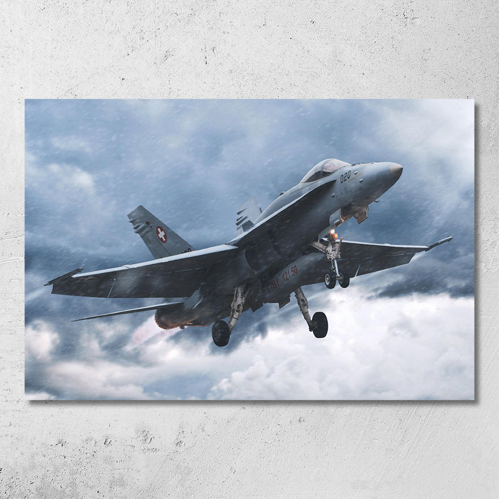 Boeing F/A-18 Hornet Poster – Alpha Check Designs