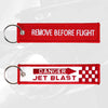 Remove Before Flight Keychain | Danger Jet Blast