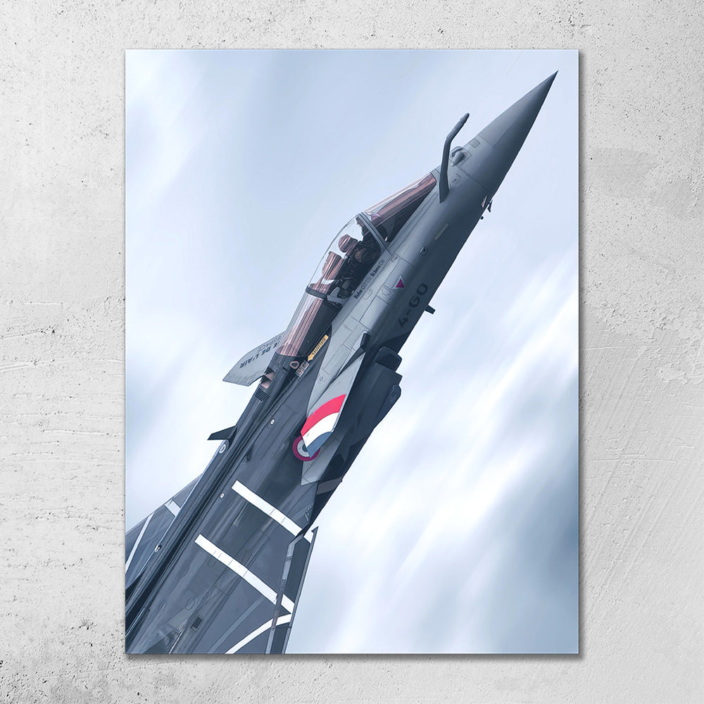 Alpha Check Designs Rafale Solo Display Poster – Alpha Check Designs