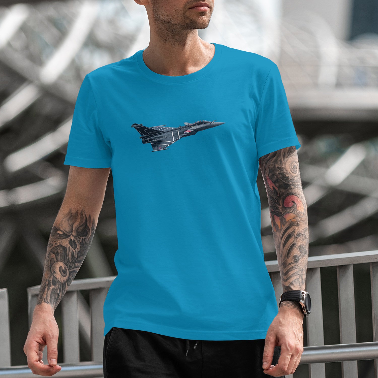 Rafale Solo Display T-shirt – Alpha Check Designs