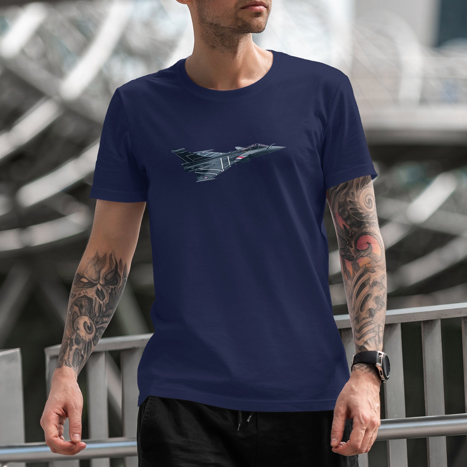 Rafale Solo Display T-shirt – Alpha Check Designs