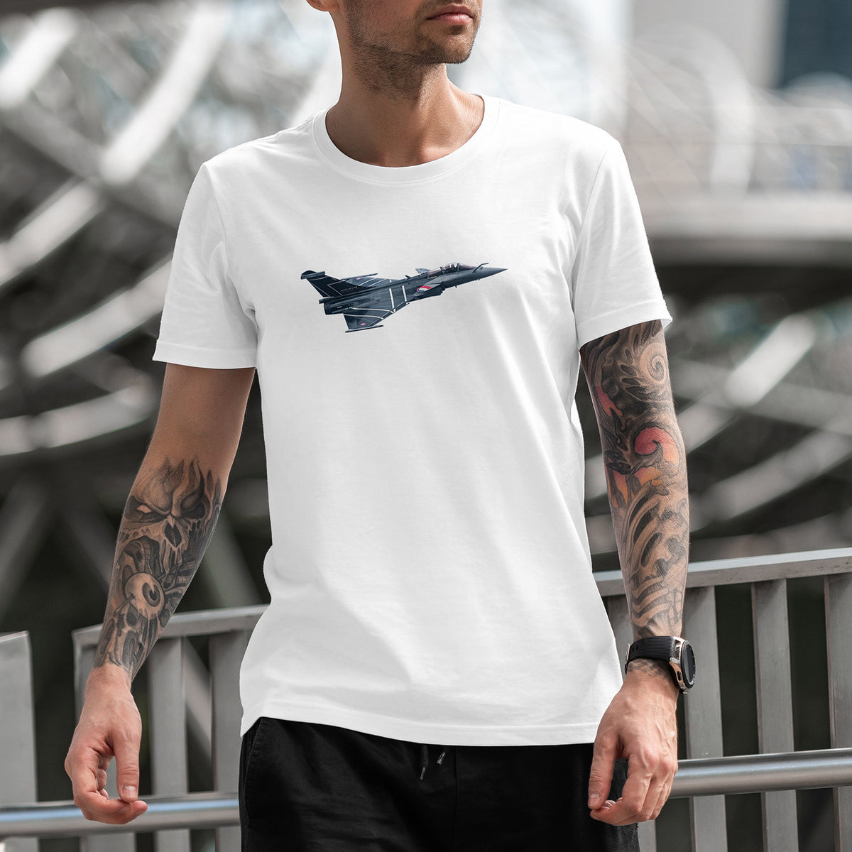Rafale Solo Display T-shirt – Alpha Check Designs