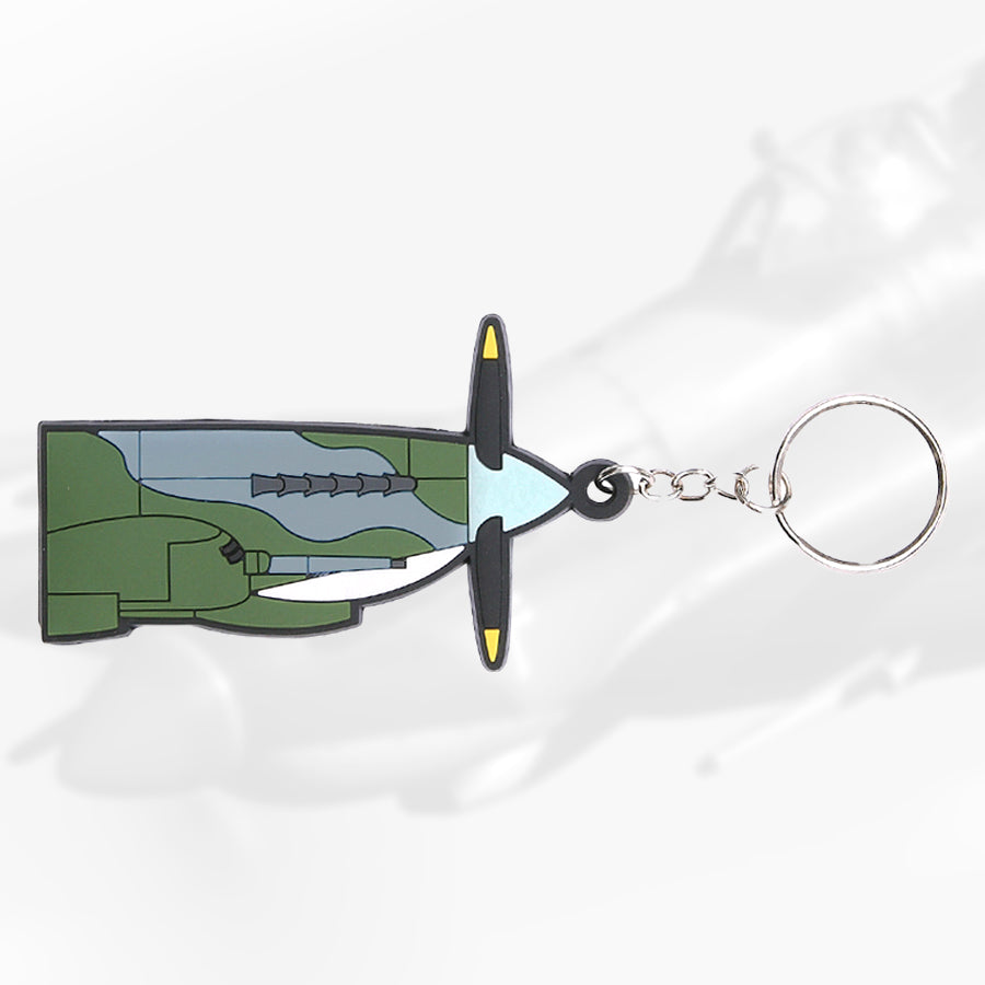 Spitfire Warbird Keychain